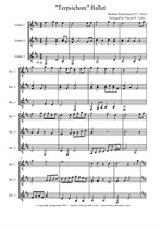 Praetorius M. - 'Terpsichore' Ballet - Trio for Three Guitars arranged by Vincent F. Coley