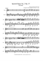 Enrique Granados - Spanish Dance No.2. Arranged for Oboe & Classical Guitar by Vincent F. Coley