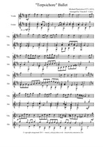 Praetorius M. - 'Terpsichore' Ballet - Duet for Violin & Guitar arranged by Vincent F. Coley