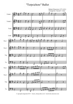 Praetorius M. - 'Terpsichore' Ballet - String Quartet arranged by Vincent F. Coley